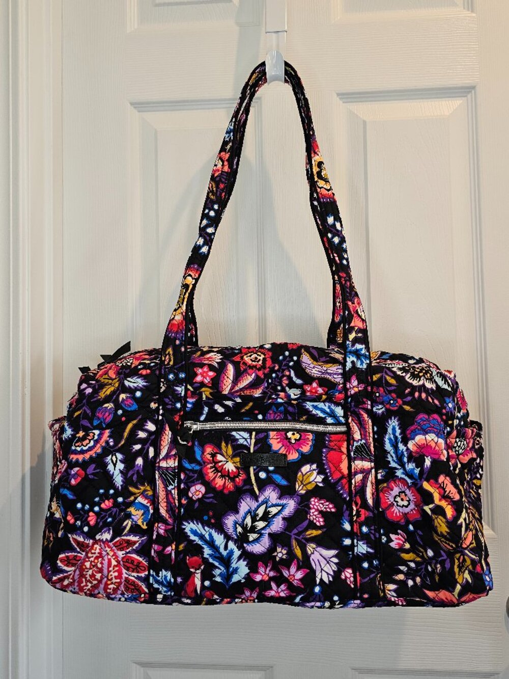 NWT Vera Bradley Women's Cotton Small Travel Duffel Bag Foxwood Carry on Luggage